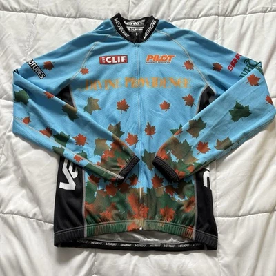 Verge Sport Womens Medium Divine Providence Bike Clif Bar Jersey Long Sleeve - Image 1 of 4