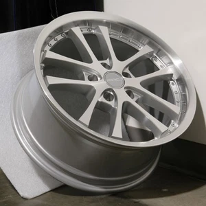 17x8 Silver Machined Wheels ARC AR5 5x112 35 (Set of 4) 73.1 - Picture 1 of 7