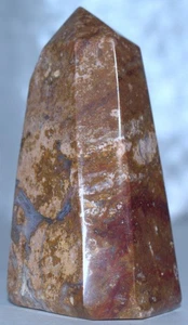 Pretty Ocean Jasper Tower 3.69"/281 Grams - Picture 1 of 7