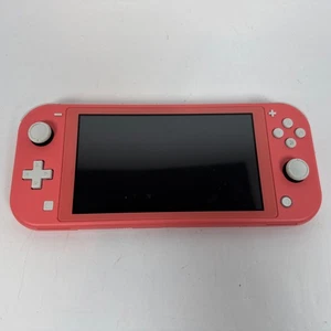 Nintendo Switch Lite Koralle Pink HDH-001 mit Animal Crossing Case und 3 Spielen - Bild 1 von 9