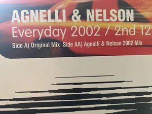 Agnelli & Nelson – Everyday 2002 (2nd 12" Mixes)      12"   (2002 trance)  mint - Picture 1 of 3