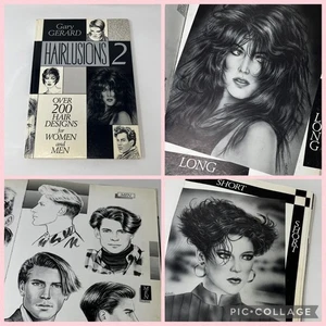 Hairlusions Book 2 Gary Gerard 1980's Designer Drawings San Fran. Chester Chin - Bild 1 von 19