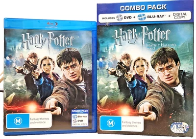 HARRY POTTER: DEATHLY HALLOWS PART 2 - Daniel Radcliffe - 2 BLURAYS + DVD + UV - Image 1 of 3