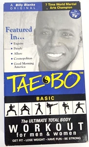 TAE BO Basic VHS Tape Billy Blanks Ultimate Total Body ***Buy 2 Get 3 Free*** - Picture 1 of 1