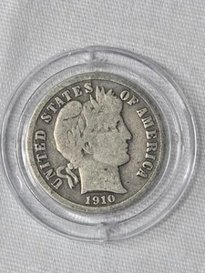1910-P Barber Silver Dime - 90% - Bild 1 von 4