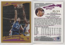 2005-06 Topps Chrome Gold Refractor /99 Mike Miller #78