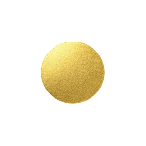 Cake Board Gold Round 8"/20cm Masonite / MDF Loyal Bakeware 5mm Thickness - Picture 1 of 2