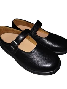 Dr. Comfort #4410 Merry Jane Black Pebbled Leather Therapeutic Shoes Size 9 EW - Picture 1 of 7