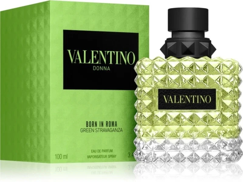 Valentino Donna born in Roma green stravaganza 100ML Eau De Parfum New Sealed