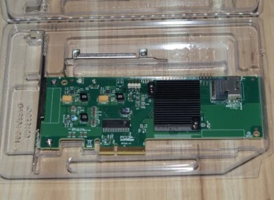 LSI 9211-4i HBA IT Mode FreeNAS BSD 4 Ports SATA SAS 6Gb/s PCIe RAID LSI00190 - Image 1 of 3