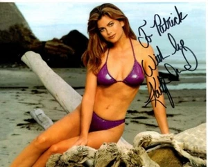 Fotografía SEXY BIKINI 8x10 firmada autografiada por Kathy Irlanda - a Patrick - Imagen 1 de 1