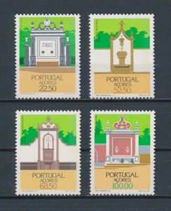 Portugal Azores  357-60 MNH, Regional Architecture, 1986 - Picture 1 of 1