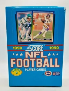 1990 Score Football Series 2 New Wax Box - Picture 1 of 4