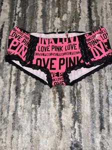 NWT Vintage 2011 Victoria’s Secret Pink Low Rise Boyshort Panties Small M - Picture 1 of 3