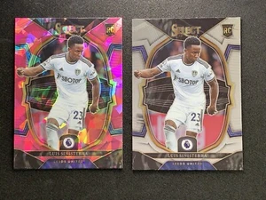 2022-23 Panini Select Premier League Luis Sinisterra Pink Ice & Base #46 Leeds - Picture 1 of 2