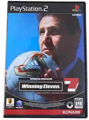 Winning Eleven 7 World Soccer PS2 PlayStation 2 Gioco Completo Usato Testato - Immagine 1 di 4