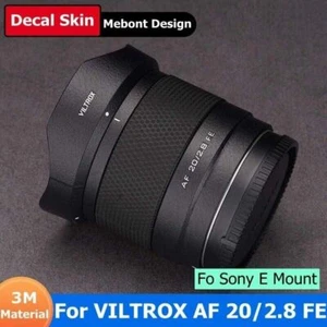 Recubrimiento de calcomanía para lente VILTROX AF 20 mm F2,8 FE pegatina envoltura de vinilo capa de película - Imagen 1 de 64