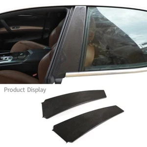 Recortes de pilar B para ventana de automóvil de fibra de carbono para Maserati Ghibli 2014-2021 - Imagen 1 de 4