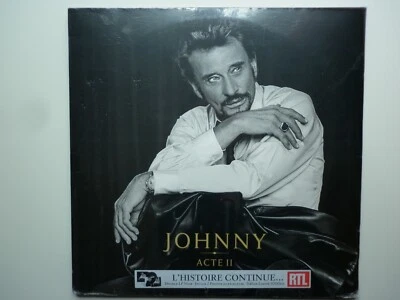 Johnny Hallyday album double 33Tours vinyles Acte II tirage limité 1000ex - Photo 1/2
