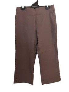 REGATTA SIZE 10 BROWN STRETCH 3/4 PANTS - Picture 1 of 5