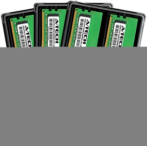 A-Tech 96GB 6x 16GB 2Rx8 PC4-21300E DDR4 2666 MHz ECC UDIMM Server Memory RAM - Picture 1 of 4