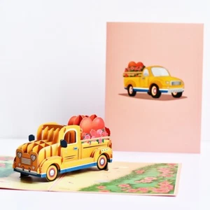 Valentine's Day 3D Pop-up Card with Envelope - Picture 1 of 6