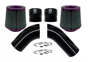 for BMW F90 M5 M8 G30 M550I air intake Dual Cold PURPLE (include 2 air filters) - Foto 1 di 16