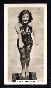 Carreras Film & Stage Beauties (1939) (2) - Mary Maguire No. 52