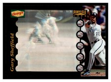 1996 Pinnacle Denny's Holograms #12 GARY SHEFFIELD Florida Marlins ~E9E