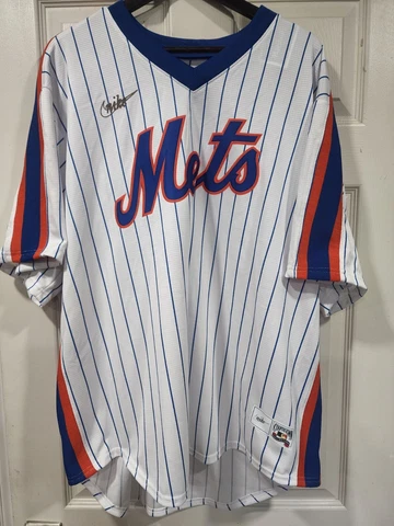Nike Men's MLB New York Mets Cooperstown Strawberry Jersey - White - Size L NEW Cover