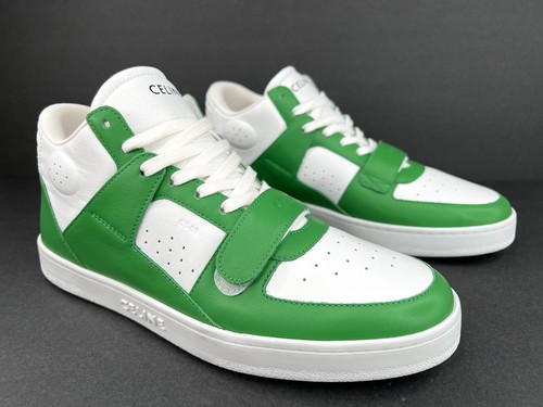 CELINE CT 02 MID SNEAKER OPTIC BIANCO VERDE SNEAKERS UOMO EU 44 US 11