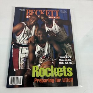 💥1️⃣9️⃣9️⃣7️⃣ Beckett Basketball Magazine January Barkley Rockets price guide