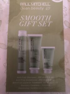 New Paul Mitchell Clean Beauty Smooth Gift Set Clean Beauty Almond Oil
