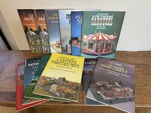 Cut And Assemble Lot Of 12 Books AG Smith Edmund V Gillion Jr Uncut Unused - Picture 1 of 15