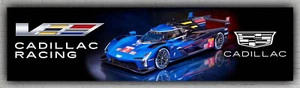 Cadillac Automotive Wall Decor Indoor Outdoor Banner 2x8ft 60x240cm Racing Flag - Picture 1 of 6