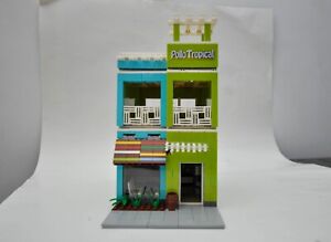 Custom Restaurant Model Building Compatible and Built with Real LEGO® Bricks