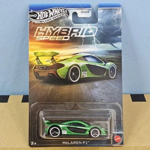 2025 HOTWHEELS EXCLUSIVE SILVER SERIES MCLAREN P1 HYBRID SPEED - Picture 1 of 4