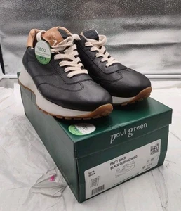 Paul grün schwarz Cuoio Combo Freizeit Turnschuhe neu Damengröße 7,5 US (B4-A6) - Bild 1 von 15