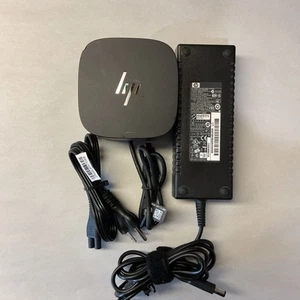 Station d'accueil HP Thunderbolt 135W G2 HSN-iX01 d'origine avec adaptateur secteur 135W - Photo 1/9