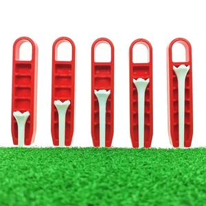 Golf Tee Elevator Golf Tee Regolazione Altezza 20-70mm Precisione Leggera 1 Confezione - Foto 1 di 14