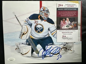 Ryan Miller Signed Buffalo Sabres 8x10 Photograph JSA COA CE74655 - Picture 1 of 3