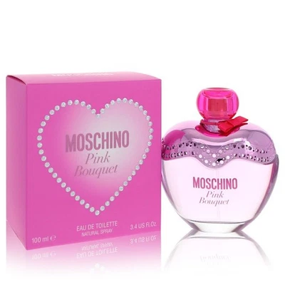 Moschino Pink Bouquet de Moschino eau de toilette spray 3,4 oz para mujer Foto 1 de 4