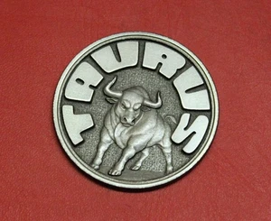 Stier Raging Bull Vitrine Medaillon / Münze - Bild 1 von 2