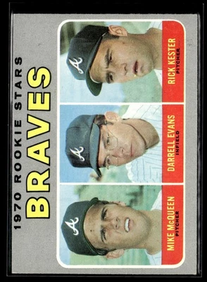 1970 Topps 1970 Braves Rookies EX/MT Set Break #621 - Image 1 of 2