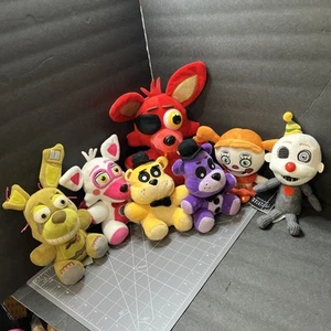 Five Nights at Freddy’s Funko Plush Lot Of 7 FNAF Stuffed Animals Toys - Picture 1 of 15
