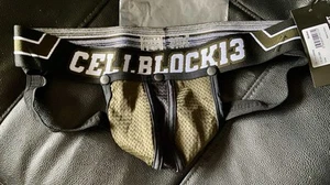 Mens cellblock 13 J strap With Detachable Pouch Army Green & Blackš„Small - Picture 1 of 9