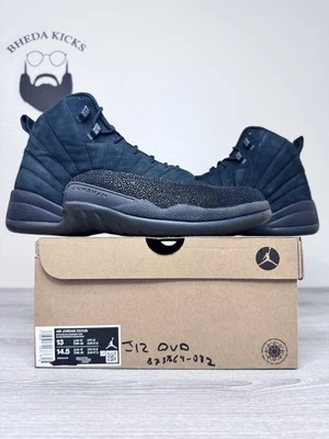 Talla 13 - Nike Air Jordan 12 XII Retro OVO Negro 873864-032 Drake Usado Foto 1 de 4