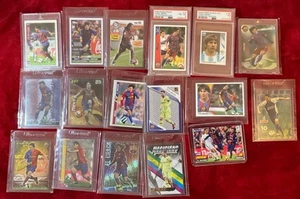 🔥Huge Lionel Messi Mega 17 CARD LOT RARE/ROOKIE/PROMO/INSERTS/PSA Collection🔥 - Picture 1 of 24