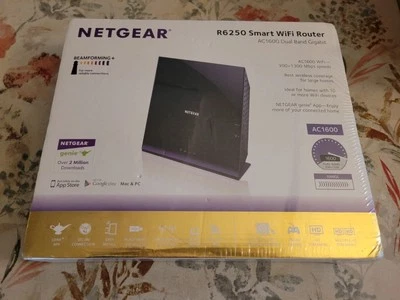 NETGEAR R6250 Smart WiFi Router AC1600 Dual Band Gigabit NEW SEALED - Image 1 of 2