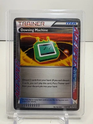 Dowsing Machine - 128/135 Pokemon BW Plasma Storm Ace Spec Holo Rare NM - Image 1 of 2